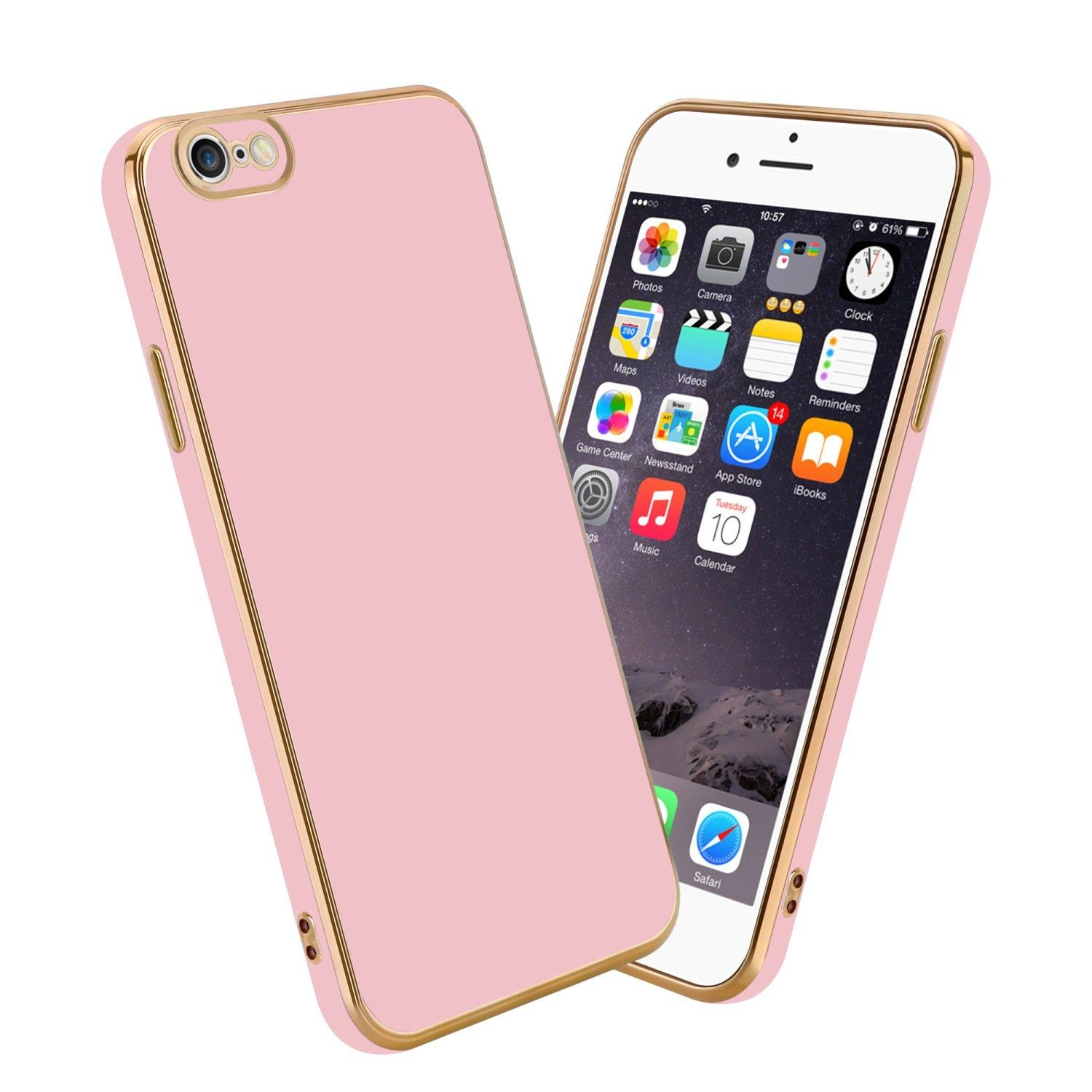 Cadorabo  Housse compatible avec Apple iPhone 6 / 6S - Coque de protection en silicone TPU flexible et avec protection pour appareil photo 