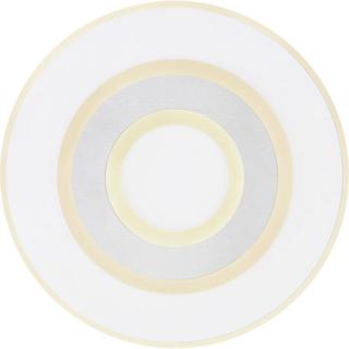 mutoni Plafonnier Maru métal blanc LED 42x42x7  