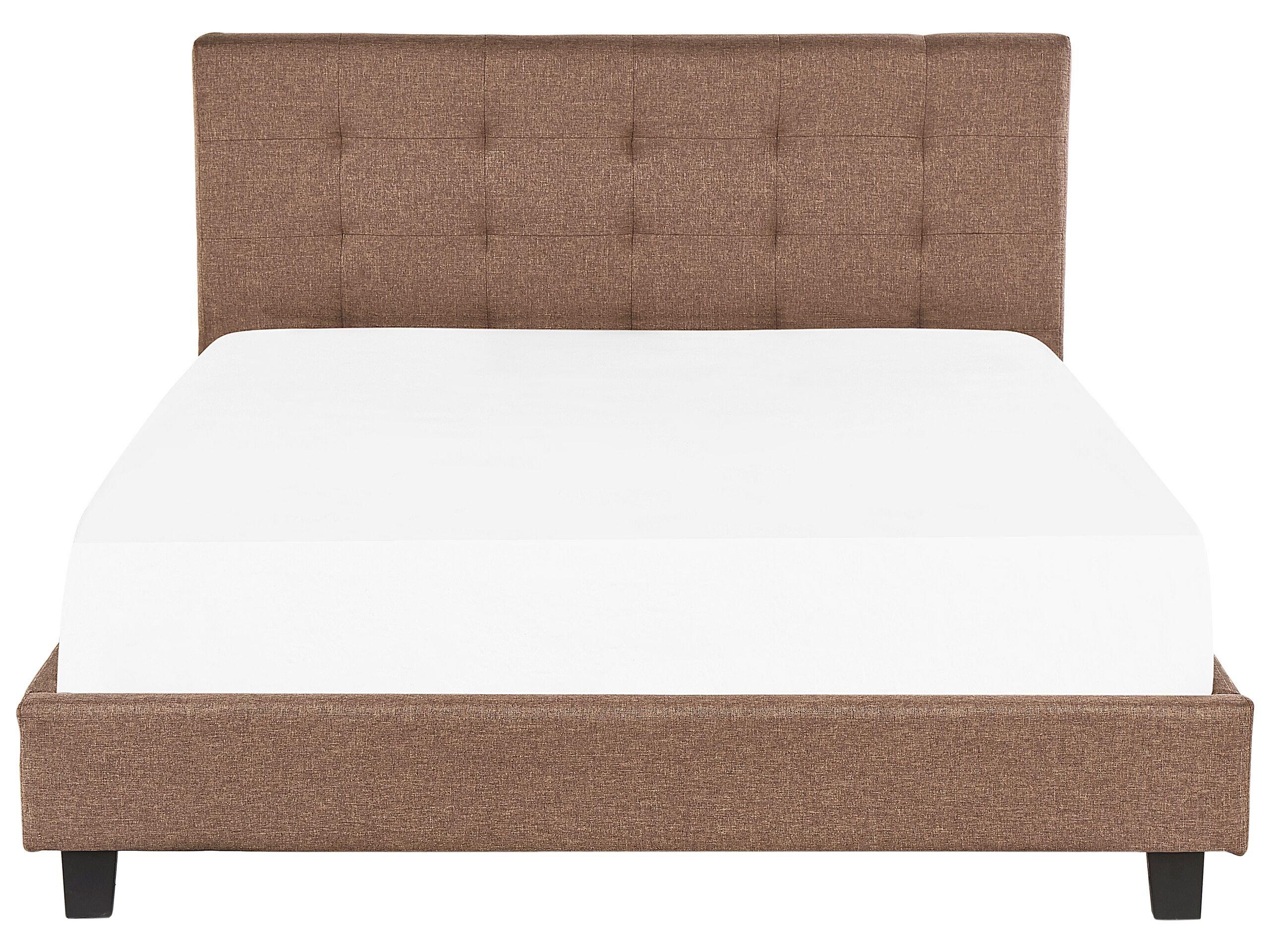 Beliani Letto con rete a doghe en Poliestere Glamour ROCHELLE  