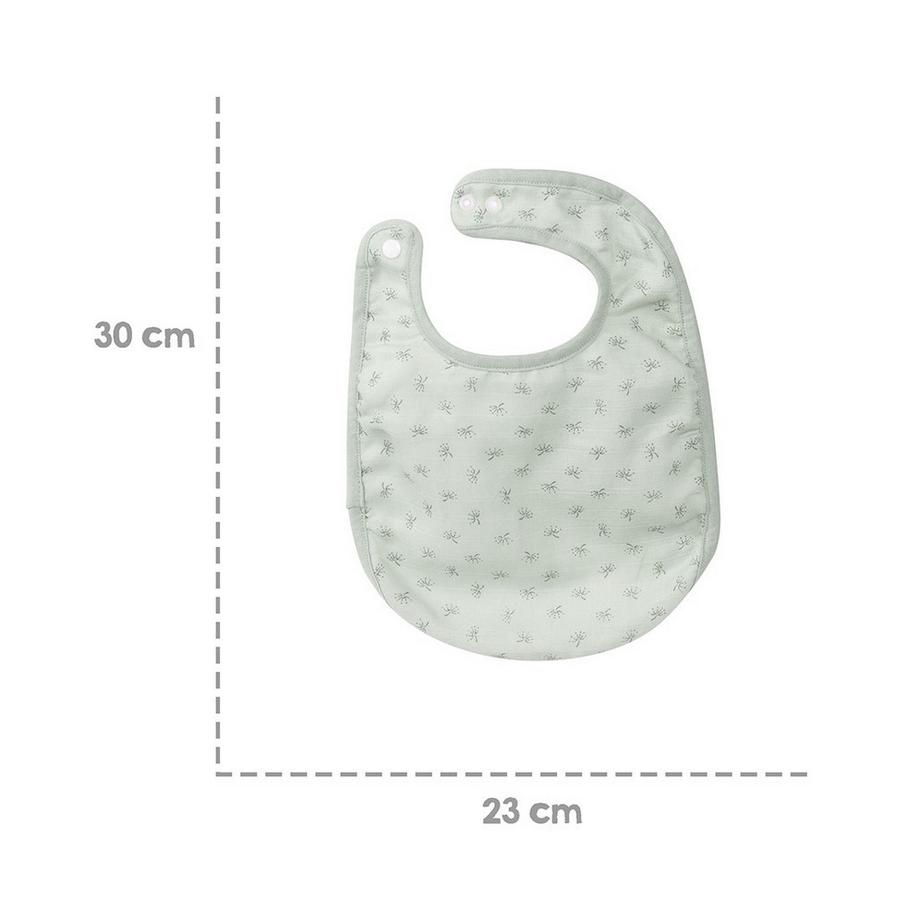 roba  Organic Lätzchen 3er Set frosty green 