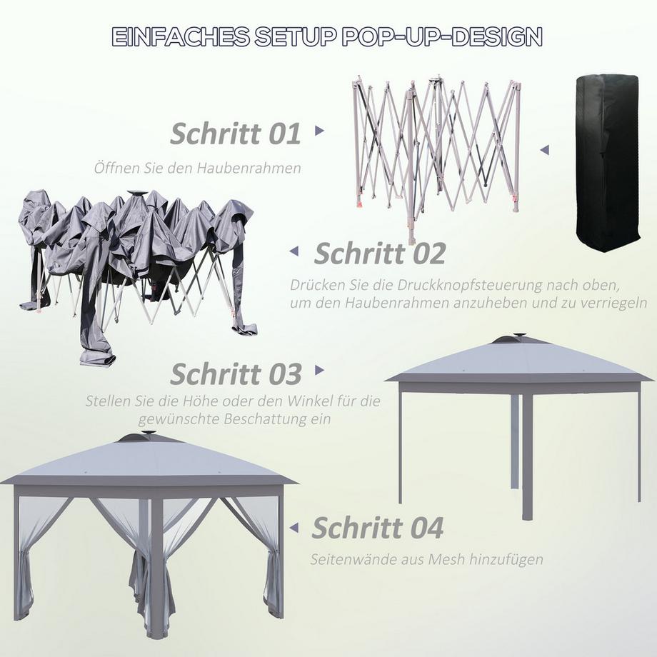 Outsunny Faltpavillon  