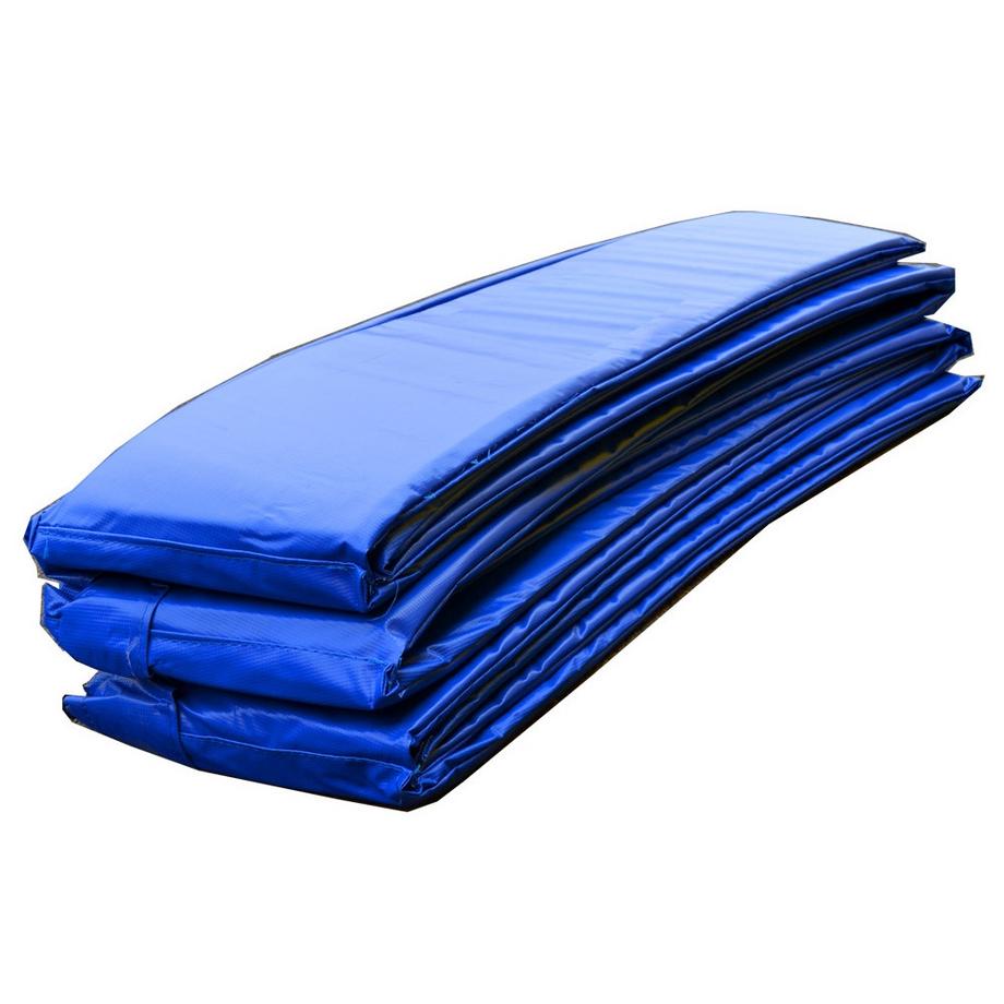 Pricenet  Blaue Federabdeckung für Trampolin 366 374 cm 12ft 