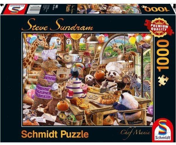 Schmidt Spiele  Puzzle Schmidt Chef Mania - 1000 pièces - 12 ans et plus 