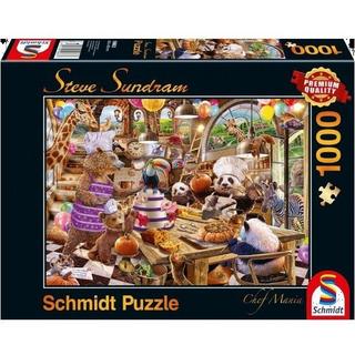 Schmidt Spiele  Puzzle Schmidt Chef Mania - 1000 pièces - 12 ans et plus 