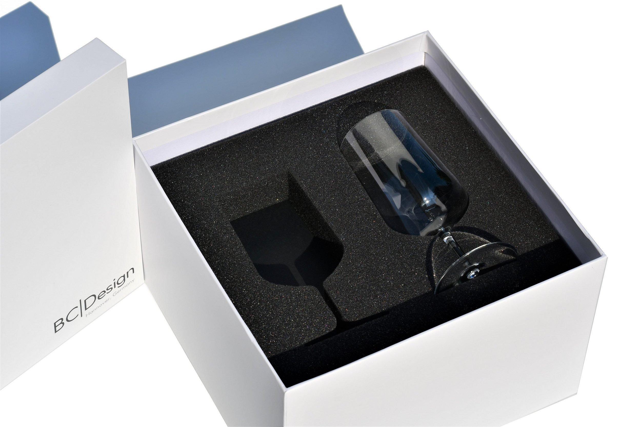 Blue Chilli Kristallglas Bier (Pils) 2er Set - in Geschenkbox  