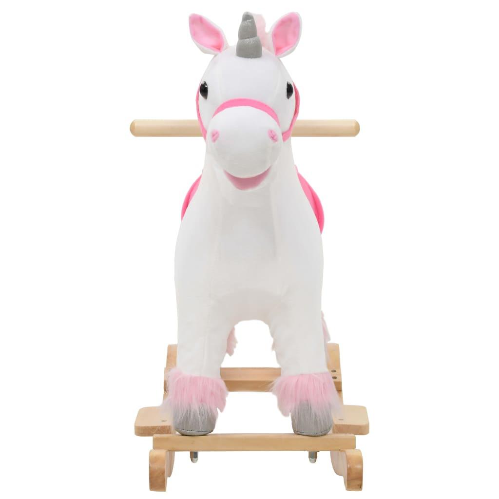 VidaXL  unicorno a dondolo Peluche 