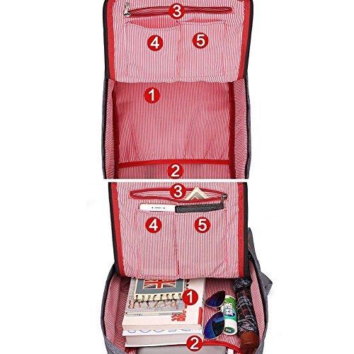 Only-bags.store Stylischer Handtaschen Rucksack mit Laptopfach  