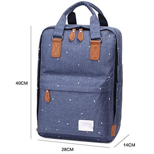 Only-bags.store Rucksack Schöne & stylische Handtasche mit Laptopfach für 12" PC für Reisen, Schule, Uni  