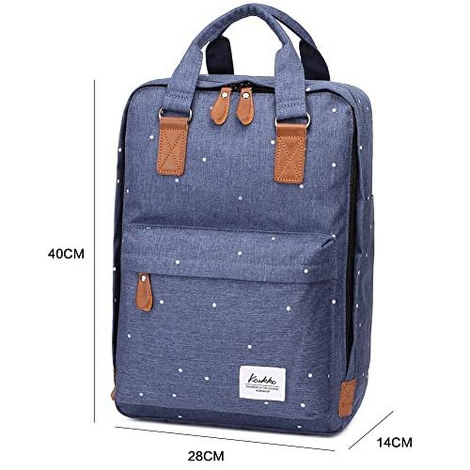 Only-bags.store Stylischer Handtaschen Rucksack mit Laptopfach für 12 Zoll PC  