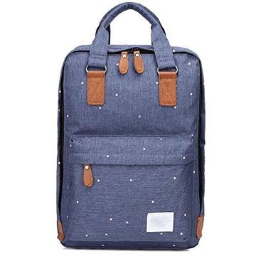 Rucksack Schöne & stylische Handtasche mit Laptopfach für 12" PC für Reisen, Schule, Uni