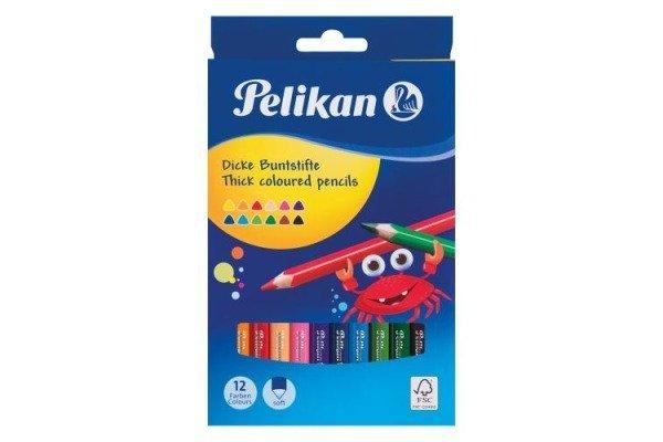 Pelikan PELIKAN Buntstifte 4mm 724039 12 Stifte sortiert  