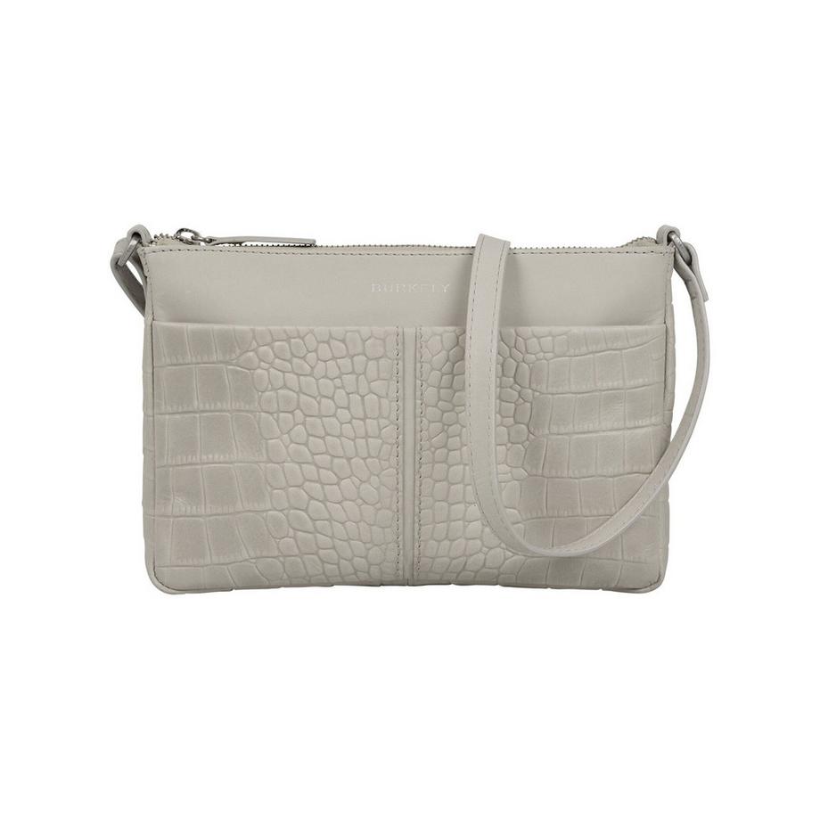 BURKELY Sac bandoulière avec texture crocodile  