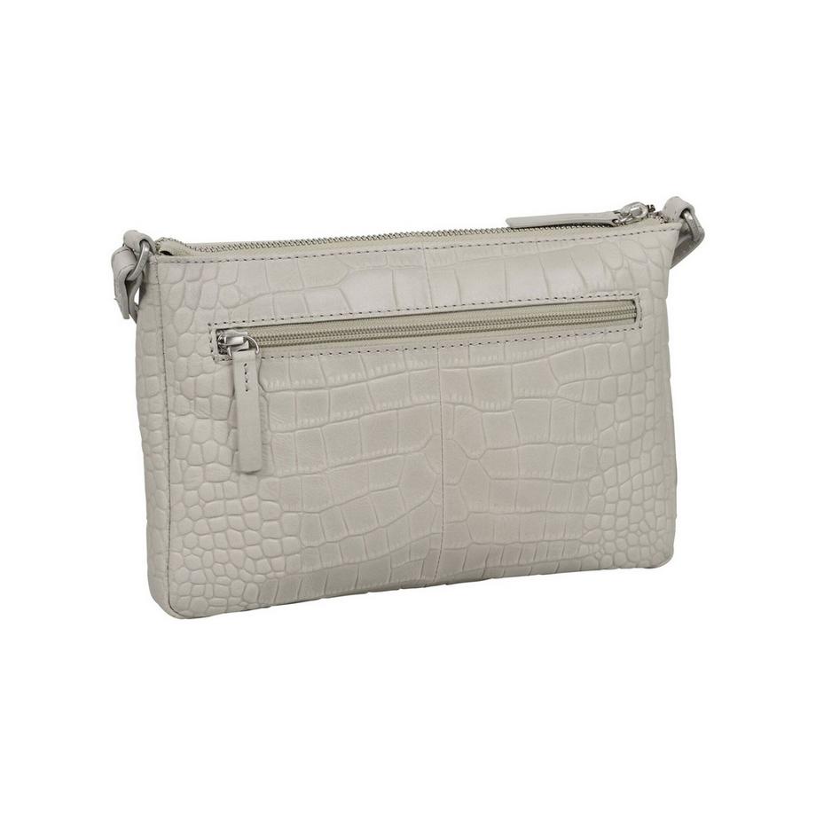 BURKELY Sac bandoulière avec texture crocodile  