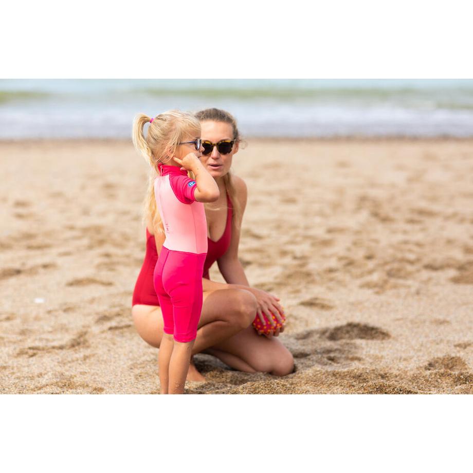 NABAIJI Costume da bagno anti-UV a maniche corte stampato per neonati e bambini  