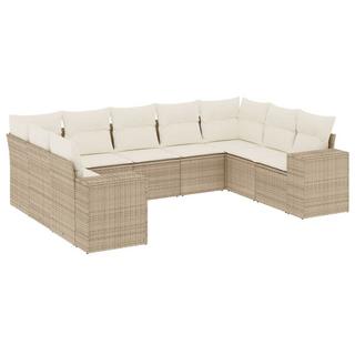 VidaXL Garten sofagarnitur poly-rattan  