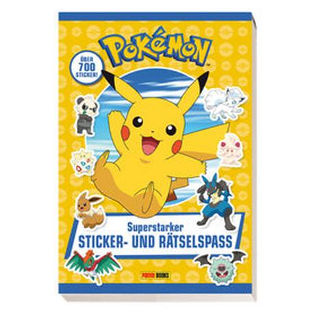 Panini  Pokémon: Superstarker Sticker- und Rätselspaß 