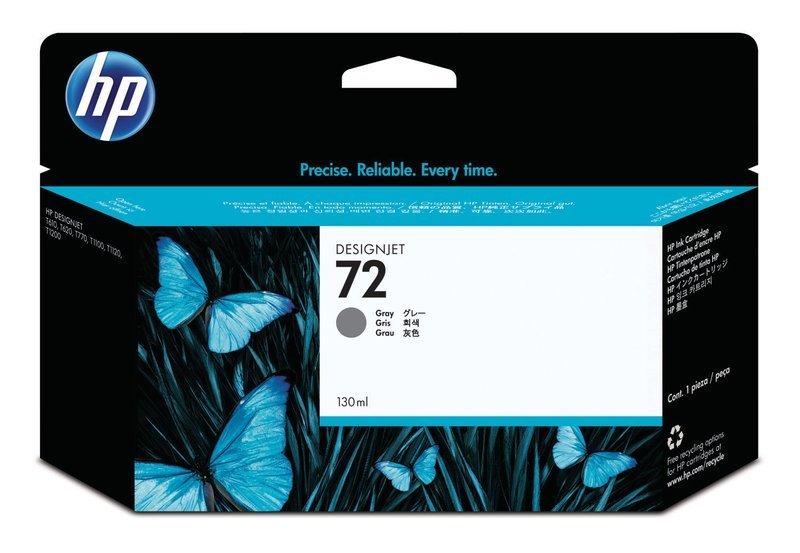 Hewlett-Packard  HP Tintenpatrone 72 grey C9374A DesignJet T1100 130ml 