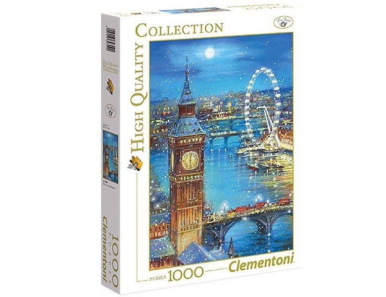 Image of Puzzle Snowflakes Big Ben (1000Teile)