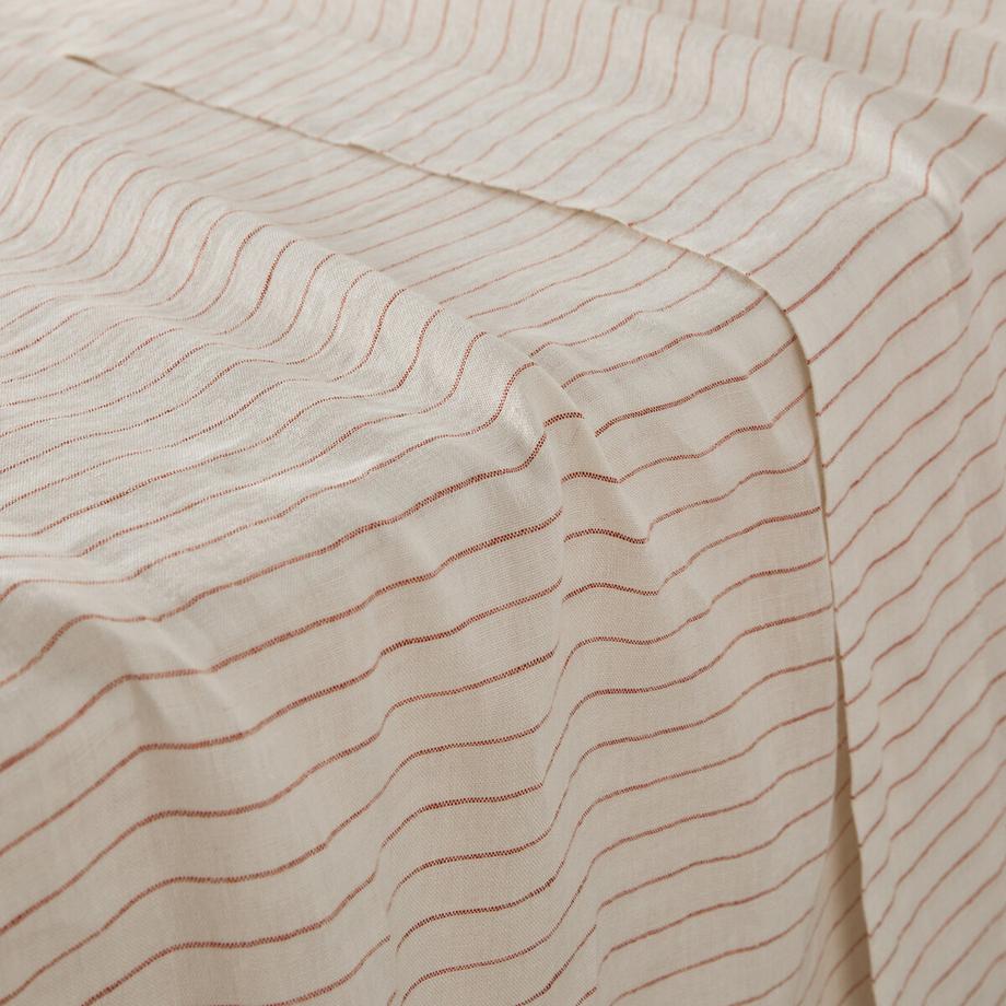 La Redoute Intérieurs Linot Drap Plat Rayé  