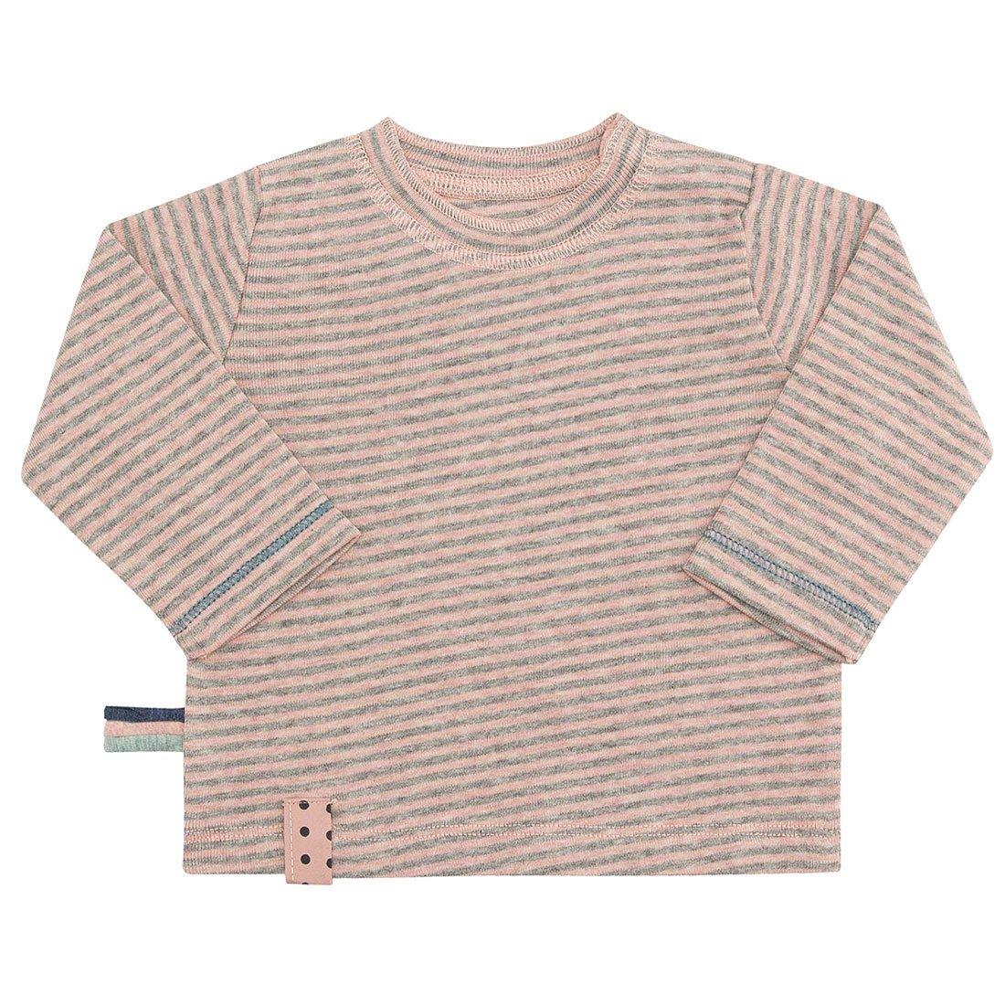 Image of Langarm-shirt Unisex Rosa 6-12 mesi