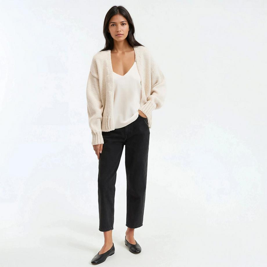 La Redoute Collections Cardigan in maglia grossa  