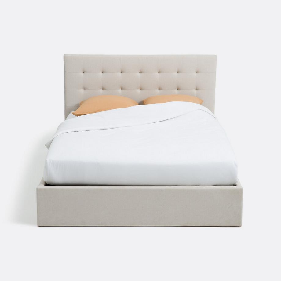 La Redoute Intérieurs Kastenbett Gennie mit hochklappbarem Lattenrost  