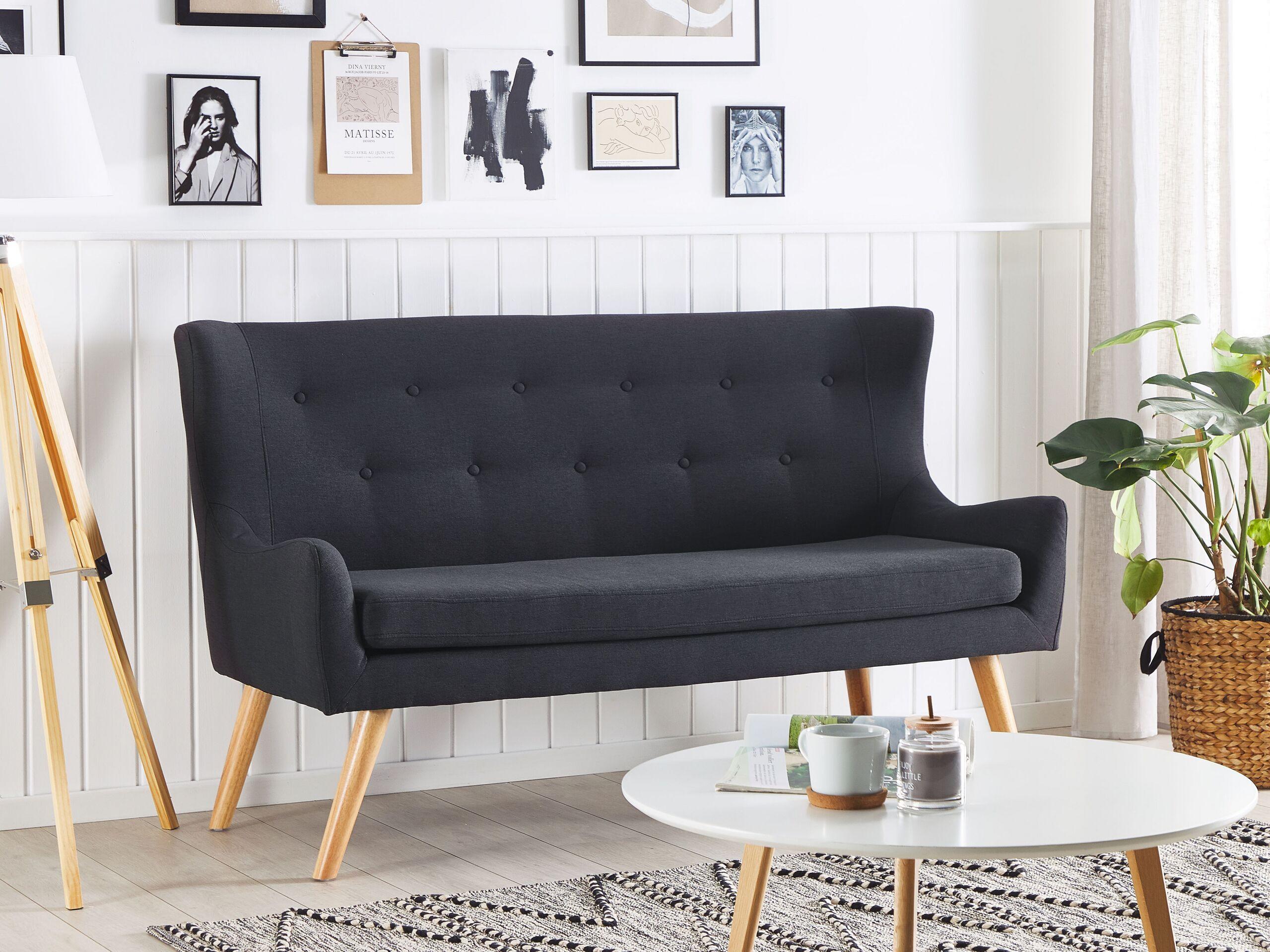 Beliani Banquette en Polyester Rétro SKIBBY  