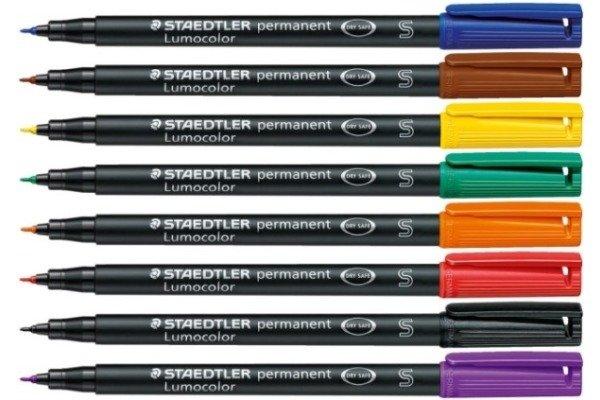 STAEDTLER STAEDTLER Lumocolor permanent S 8 Farben ass.  