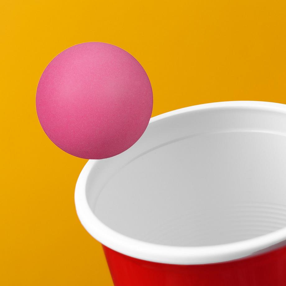 B2X  Pinke Beer Pong Bälle im 100er Set 