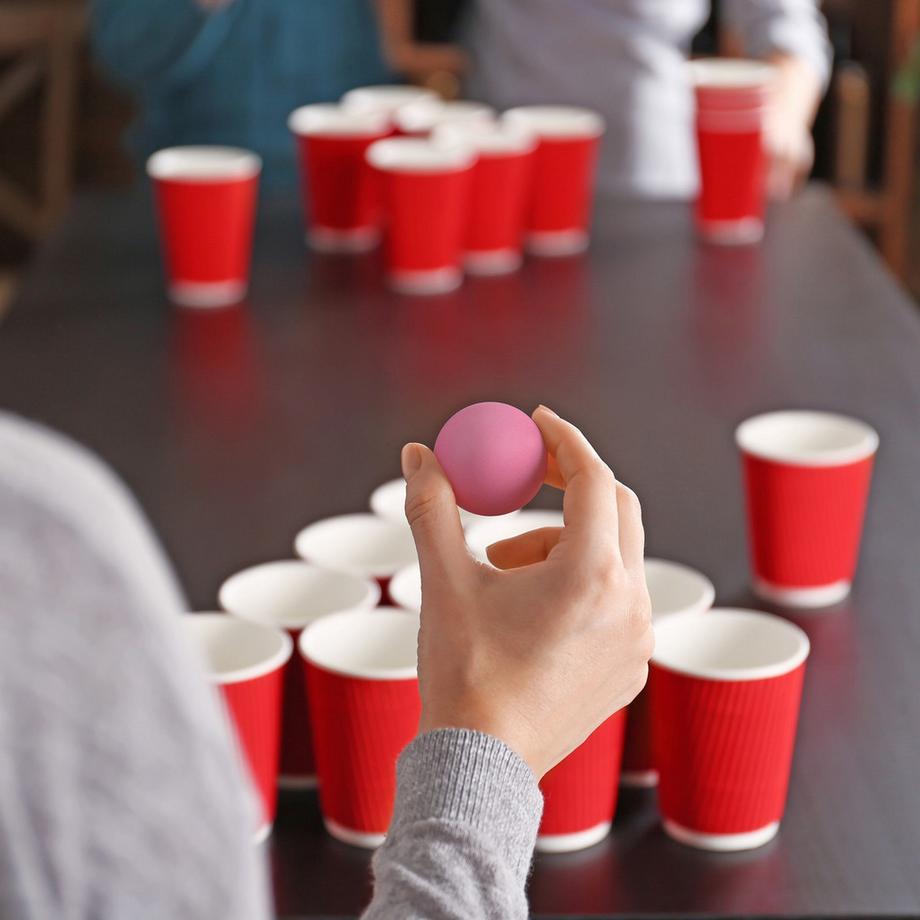 B2X  Pinke Beer Pong Bälle im 100er Set 