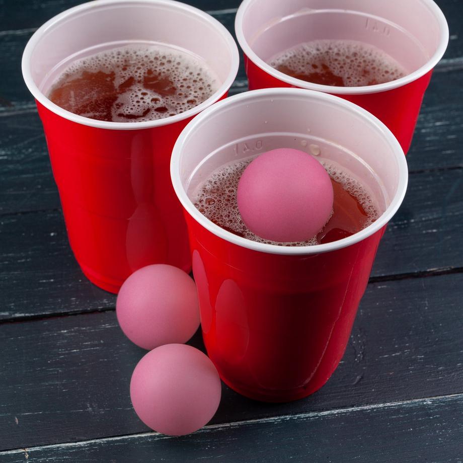 B2X  Pinke Beer Pong Bälle im 100er Set 