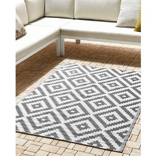 Beliani Tapis en Polypropylène Moderne HAPUR  