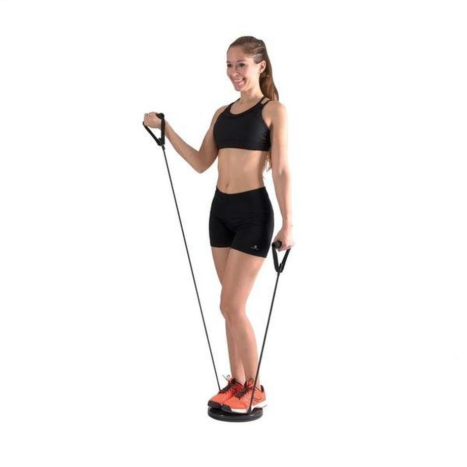 InnovaGoods  Rotierende Trainingsplattform – Schwarz 