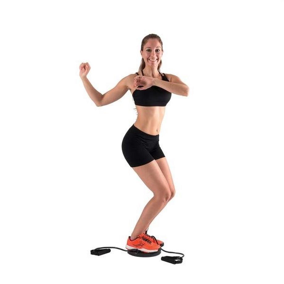 InnovaGoods  Rotierende Trainingsplattform – Schwarz 