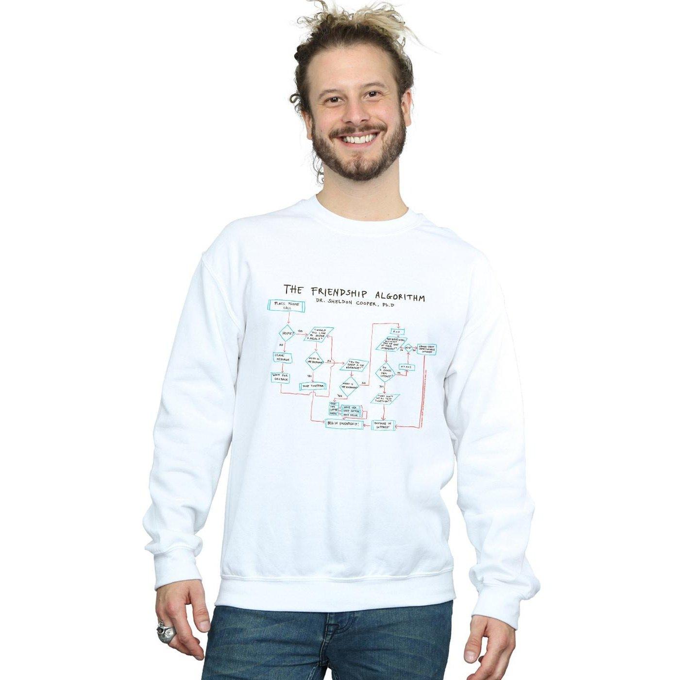 The Big Bang Theory  Friendship Algorithm Sweatshirt 