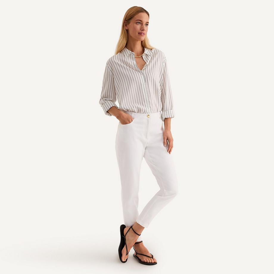 La Redoute Collections Pantalone 7/8 Cotone Stretch  