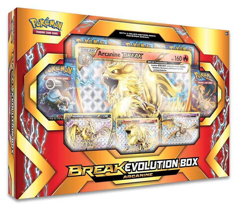 Pokémon  Arcanine BREAK Evolution Box 