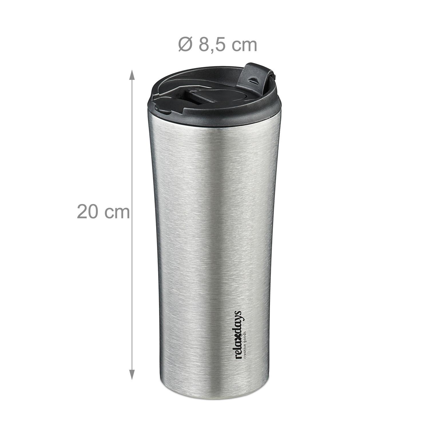 Northix Thermosbecher Edelstahl  