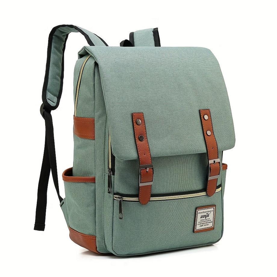 Only-bags.store Sac à dos d'étudiant, sac à dos de voyage, sac d'extérieur décontracté pour hommes et femmes, sac d'ordinateur, sac à bandoulière, sac à dos polyvalent avec décoration de ceinture  