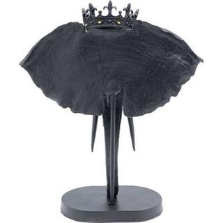 KARE Design Oggetto decorativo Elephant Royal nero 57  