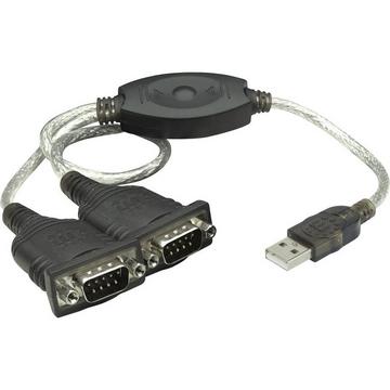 série USB, Connecte deux périphériques série à un port USB