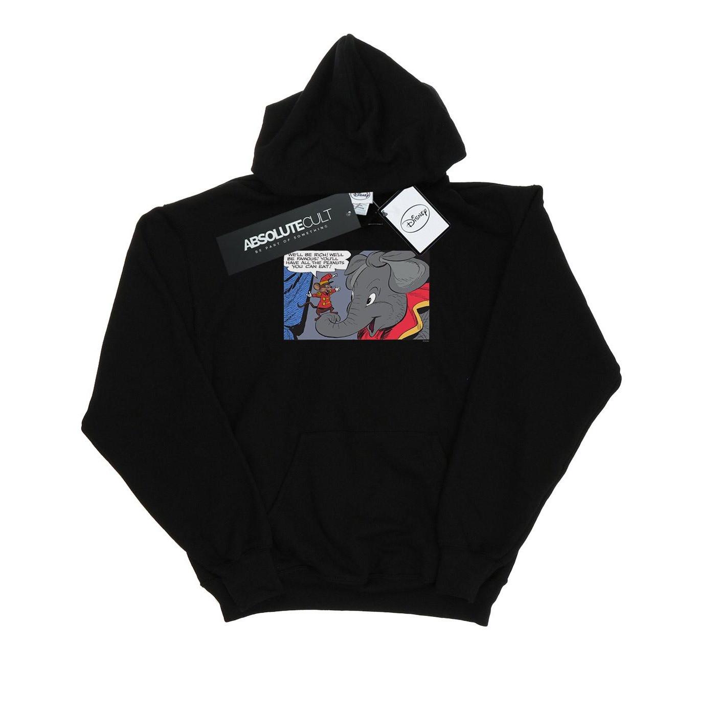 Image of Dumbo Rich And Famous Kapuzenpullover Unisex Schwarz 116