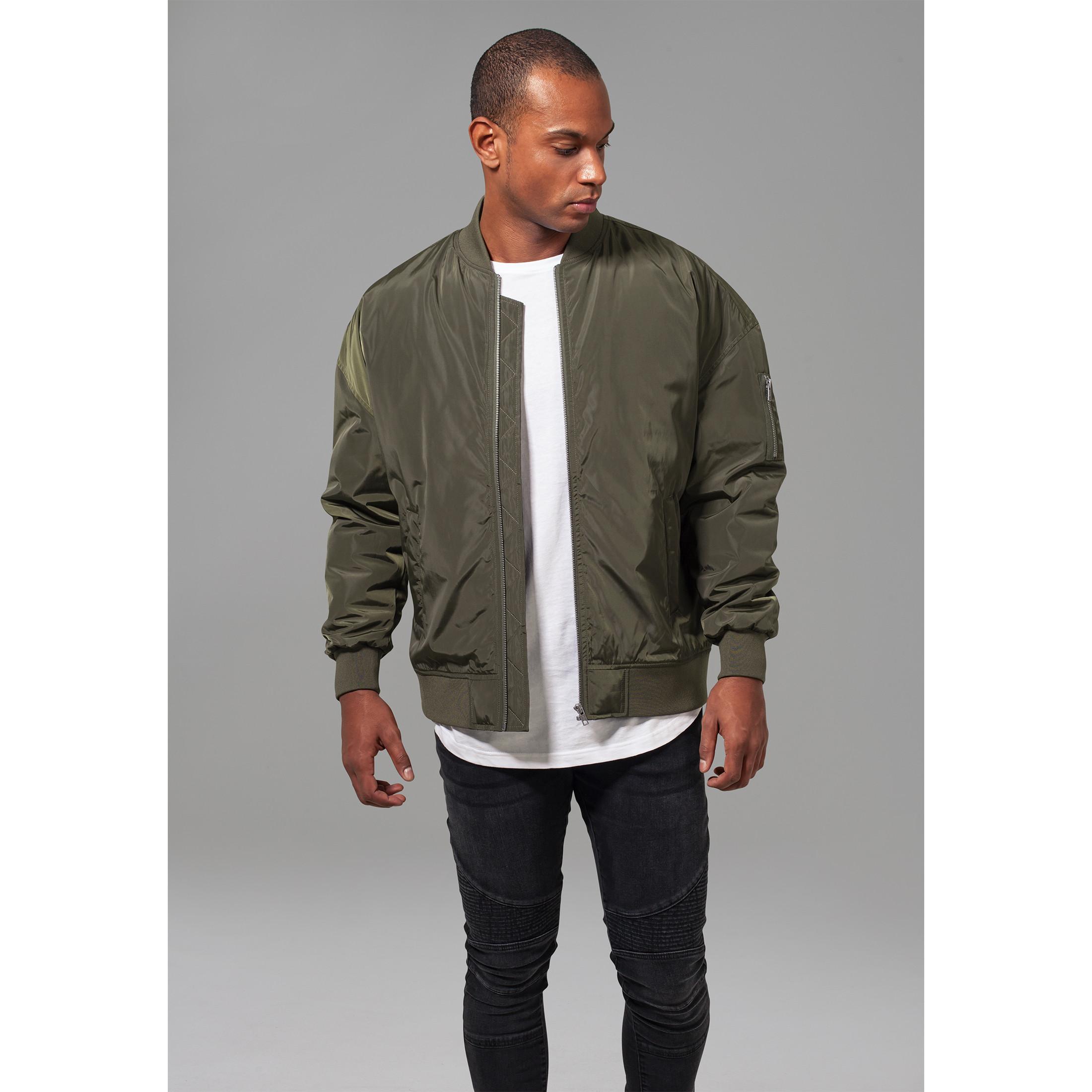 Image of Urban Classic Jacke In Übergröße Unisex Dunkelgrün M
