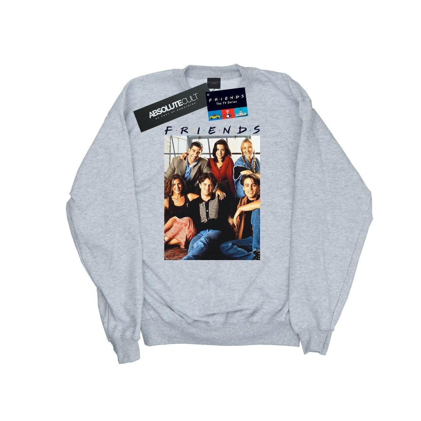 Image of Group Photo Window Sweatshirt Damen Grau L