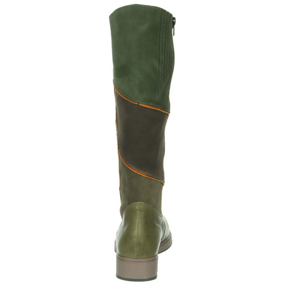 Think Patchwork Kniehohe Stiefel  