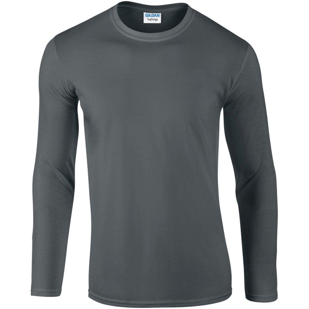 Image of Soft Style Tshirt Männer (5 Stückpackung) Herren Charcoal Black S