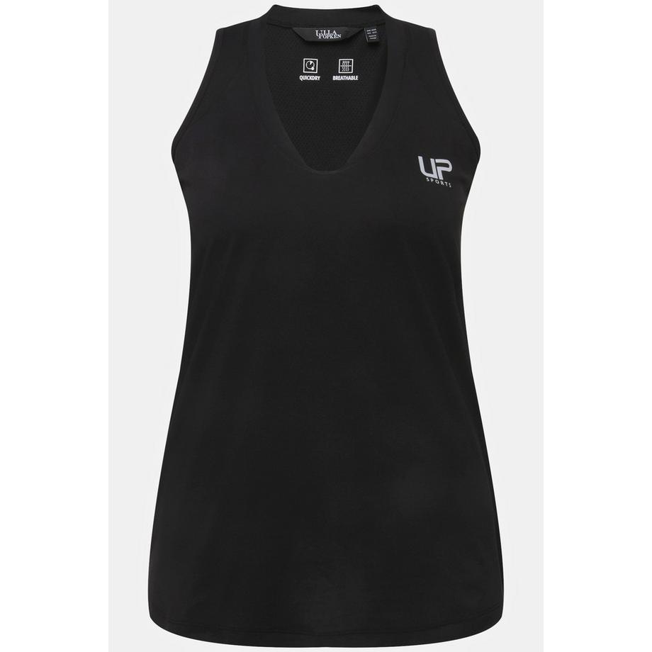 Ulla Popken Schnelltrocknendes V-Ausschnitt Ärmelloses Funktions-Top  