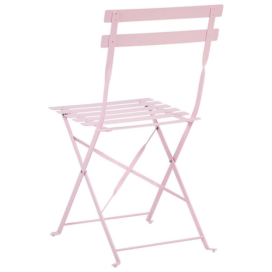 Beliani Bistro Set aus Stahl Modern FIORI  