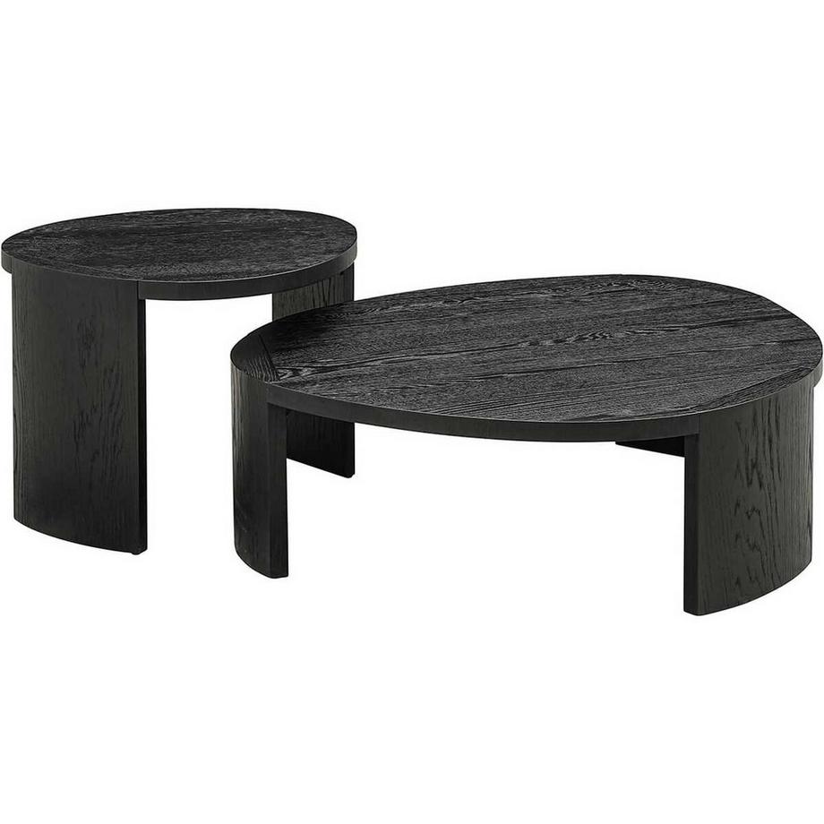 mutoni Table basse Navarino (lot de 2)  
