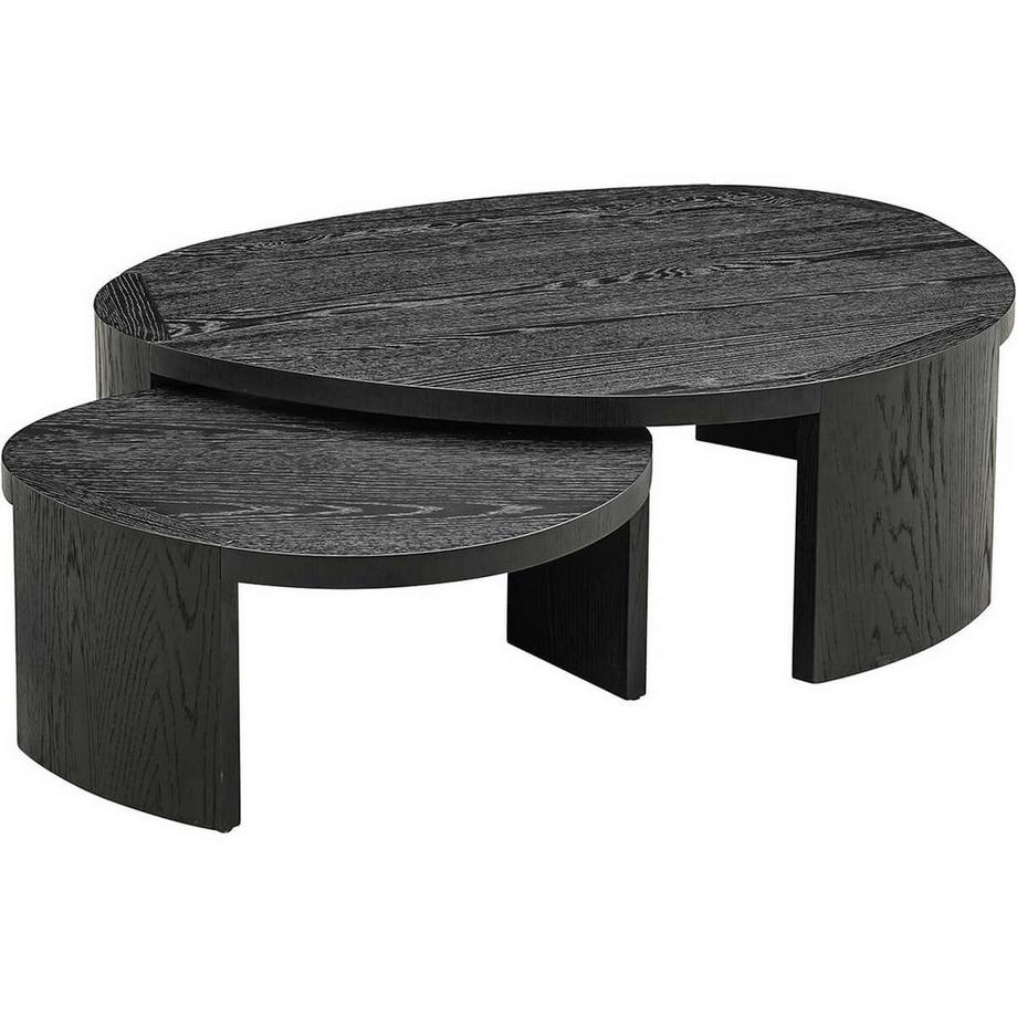 mutoni Table basse Navarino (lot de 2)  